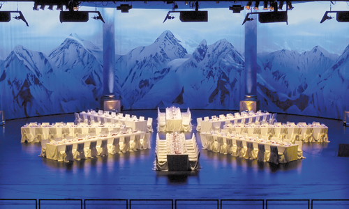 Bühne Festspielhaus Neuschwanstein